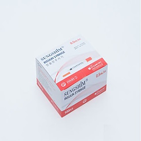 성심)인슐린주사기(Insulin Syringe)0.5cc 31G(8mm)/1통(100개)