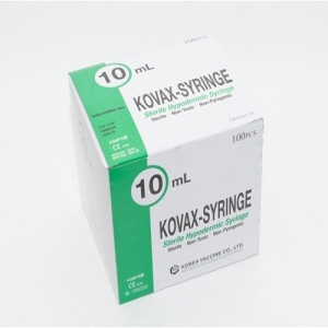 한국백신)일회용주사기(Syringe) 10CC 21G 1-1/4INCH / 1통(100개)