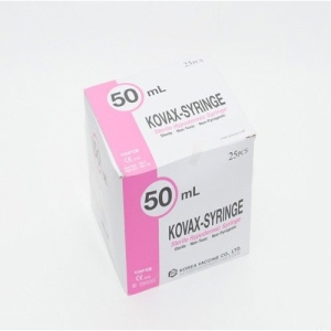 한국백신)일회용주사기(Syringe) 50CC 18G 1-1/2INCH / 1통(25개)