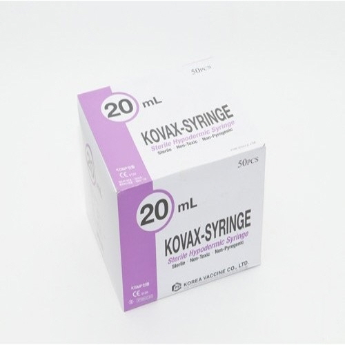 한국백신)일회용주사기(Syringe) 20CC 21G 1-1/4INCH / 1통(50개)