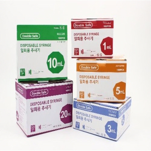 가주)일회용주사기(D/Syringe) 20CC 23G 25mm / 1통(800개)