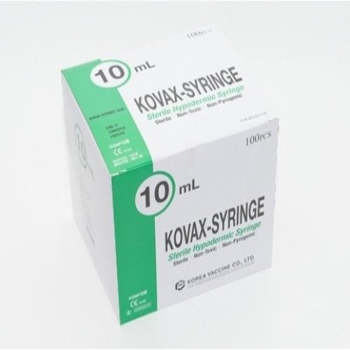 한국백신)일회용주사기(Syringe) 10cc 22G 1-1/4INCH / 1통(100개)