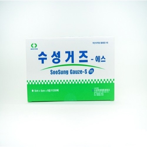 수성)접은거즈 2*2*8p(inch) / 1통(200매)
