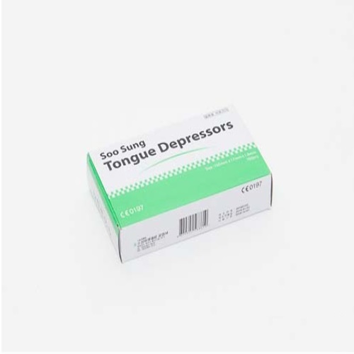 수성)목설압자(Tongue Depressor) / WOOD / 1통(100개)