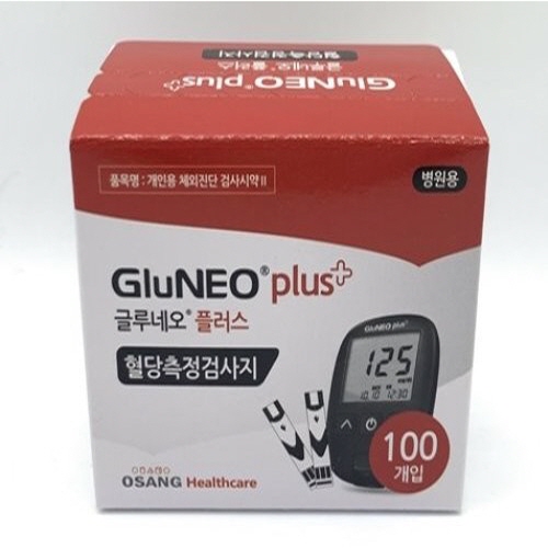 오상)글루네오플러스혈당시험지 / 1통(100매)
