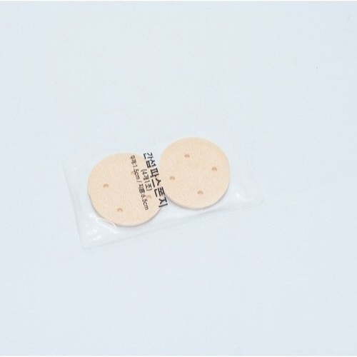 안진)간섭파 스폰지(원형) 6.5*1.5cm / 1pakc(4개)