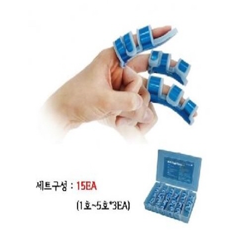 건강)멀티핑거스프린트(세트) / 사이즈(1~5호, 각 3개씩) / 1set