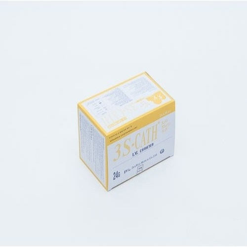 덕우)정맥카테타(I.V Catheter) 24G 3/4INCH / 1통(50개)