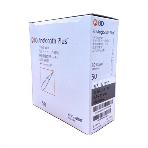 BD)정맥카테타(I.V Catheter) 16G 1.77INCH / 1통(50개)