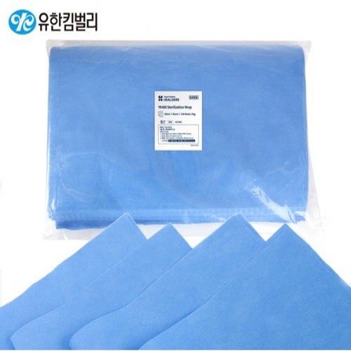 유한킴벌리)YK400 멸균포 / 84012 / 120*120cm / 1BOX(100매)