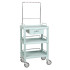 열린세상)PVC 드레싱카 (2단,서랍1식,걸이대) Y-101J